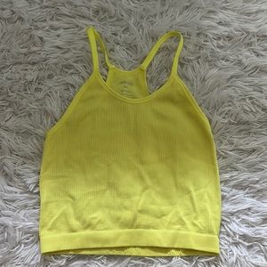 NWOT Yellow tanktop